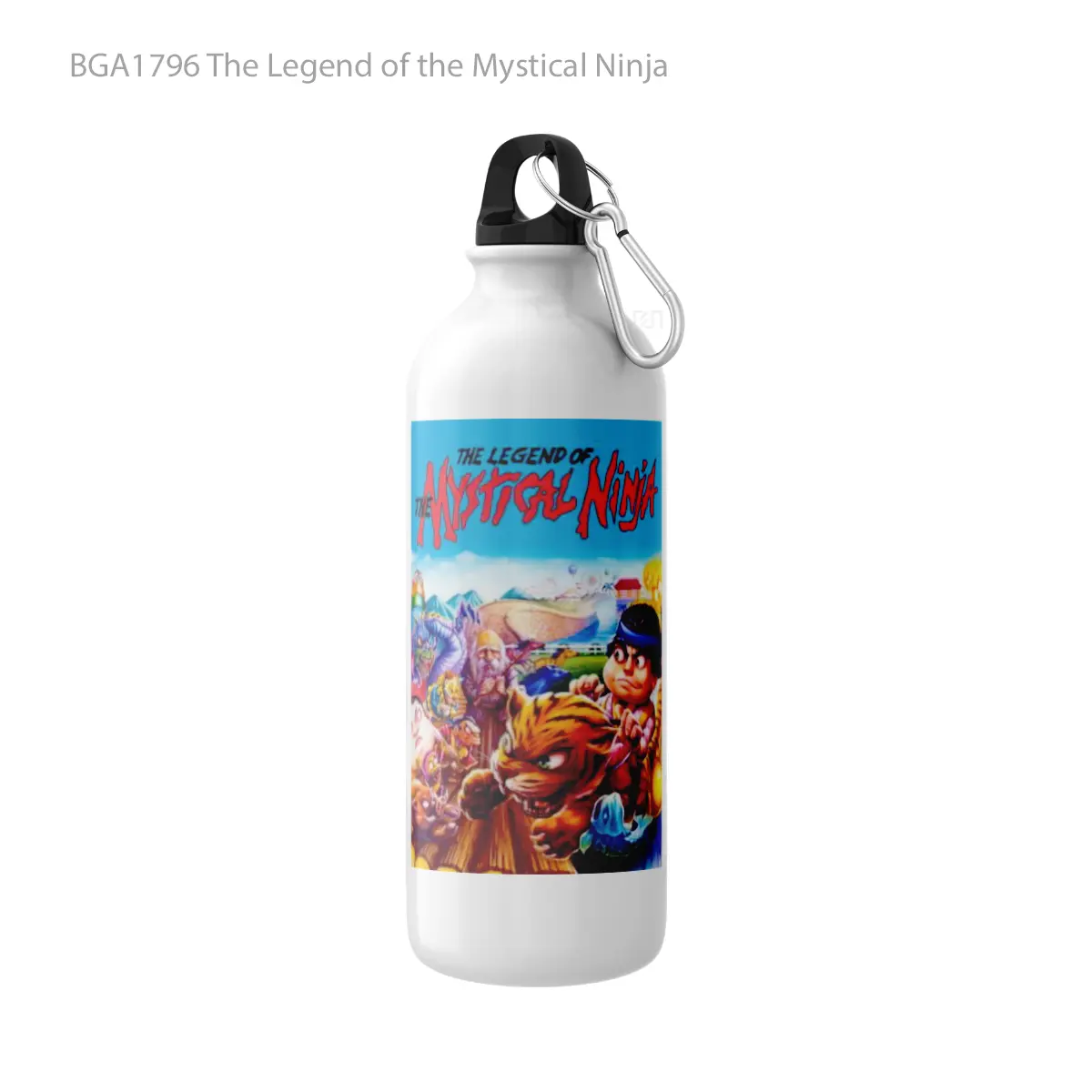 Botol The Legend of the Mystical Ninja Alat Minum Olahraga Desain Game