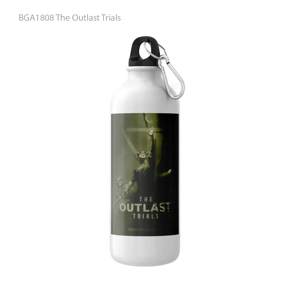 Botol The Outlast Trials Alat Minum Olahraga Desain Game