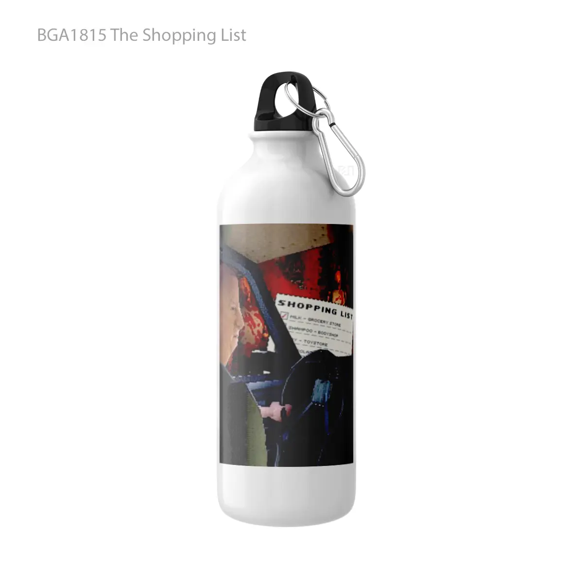 Botol The Shopping List Alat Minum Olahraga Desain Game