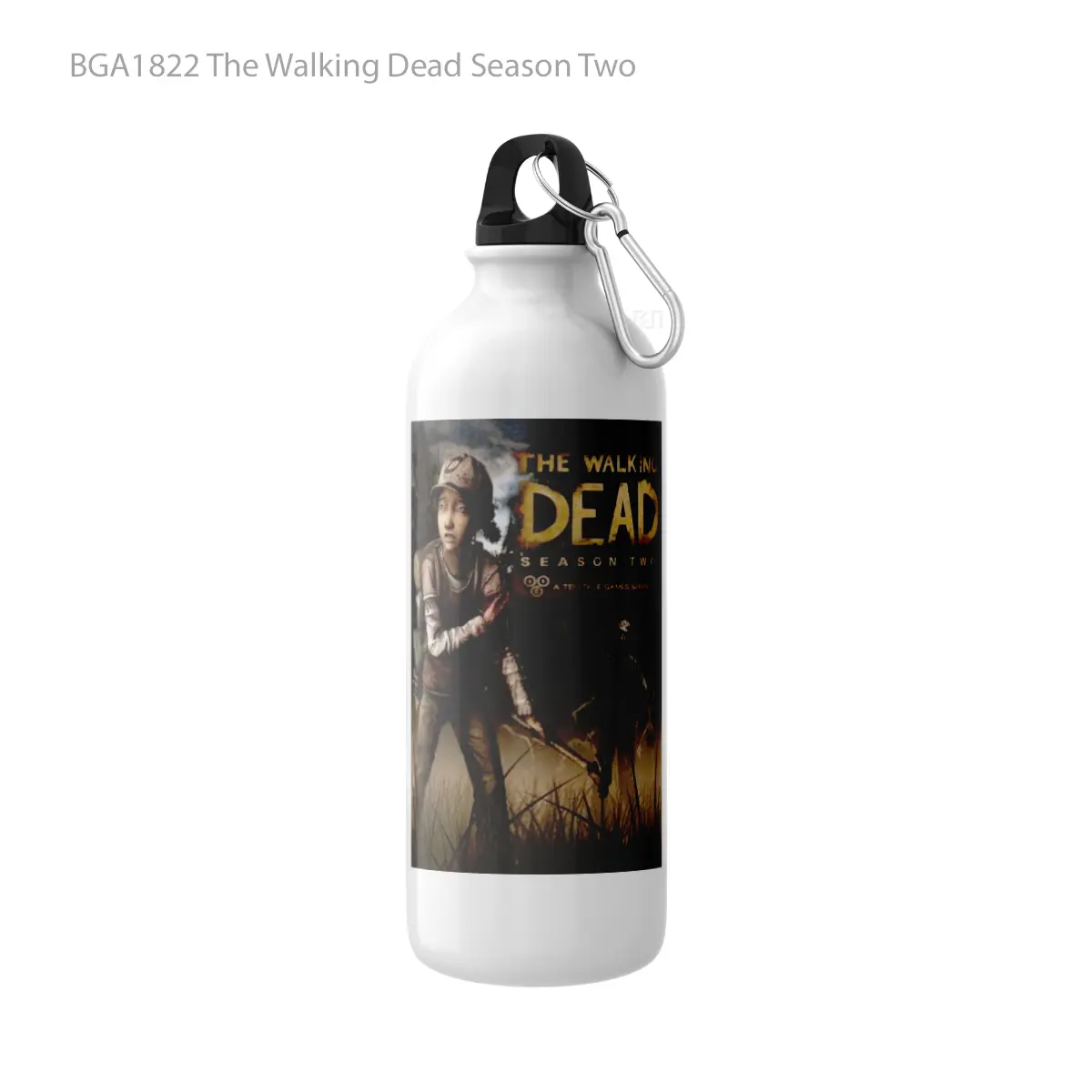 Botol The Walking Dead Season Two Alat Minum Olahraga Desain Game