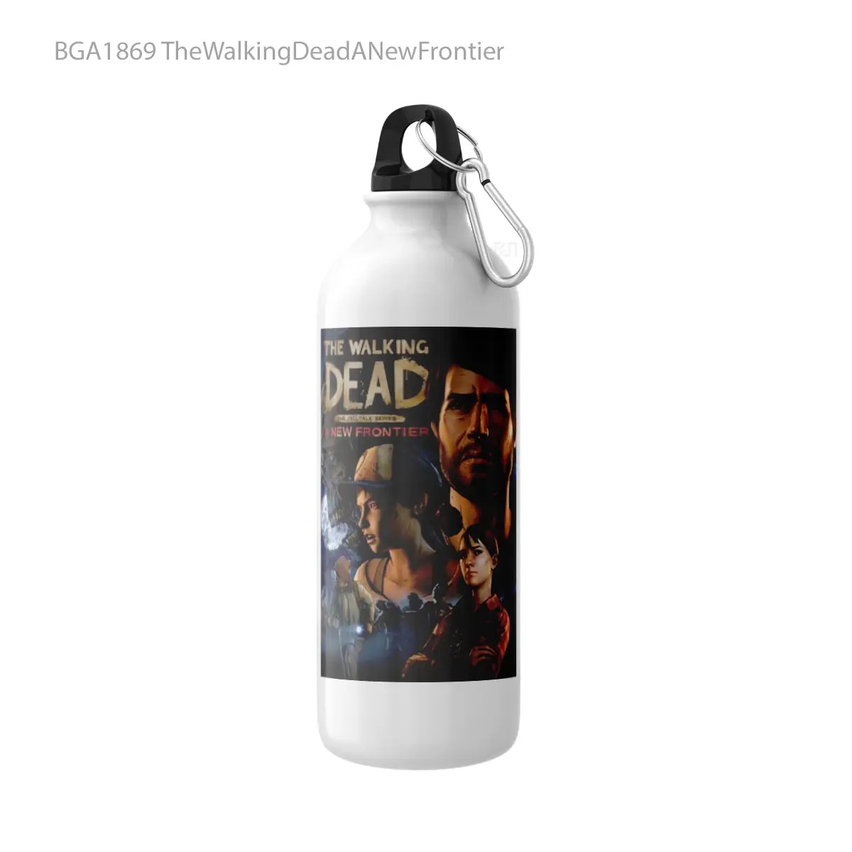 Botol TheWalkingDeadANewFrontier Alat Minum Olahraga Desain Game