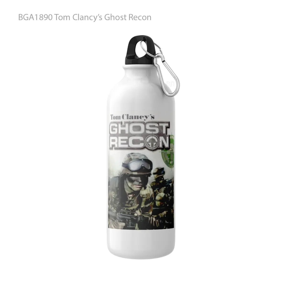 Botol Tom Clancy’s Ghost Recon Alat Minum Olahraga Desain Game