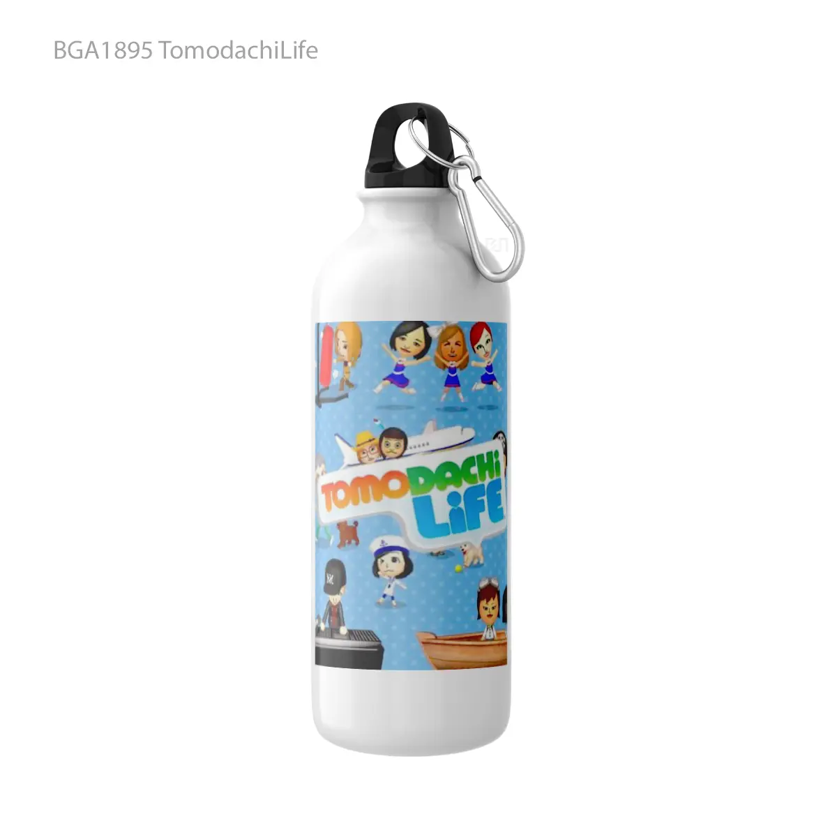 Botol TomodachiLife Alat Minum Olahraga Desain Game