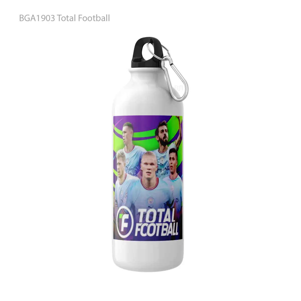 Botol Total Football Alat Minum Olahraga Desain Game