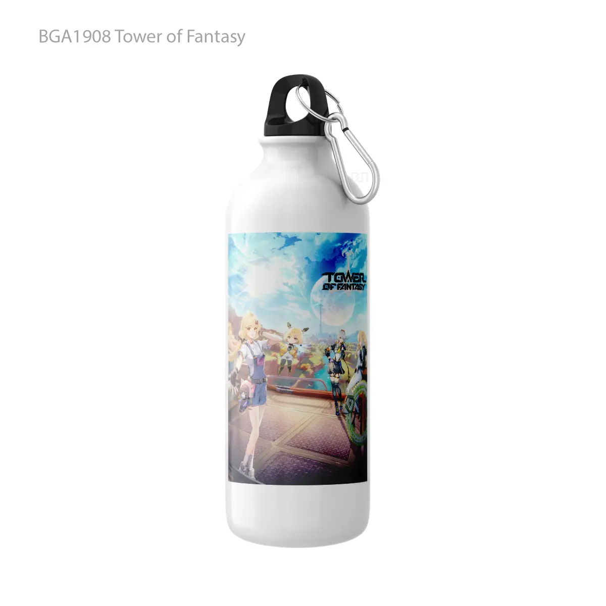 Botol Tower of Fantasy Alat Minum Olahraga Desain Game