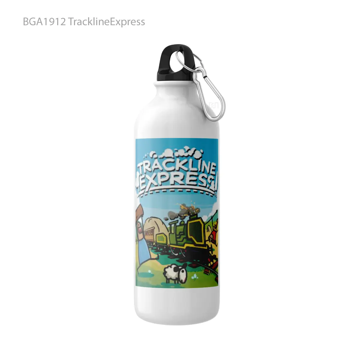 Botol TracklineExpress Alat Minum Olahraga Desain Game
