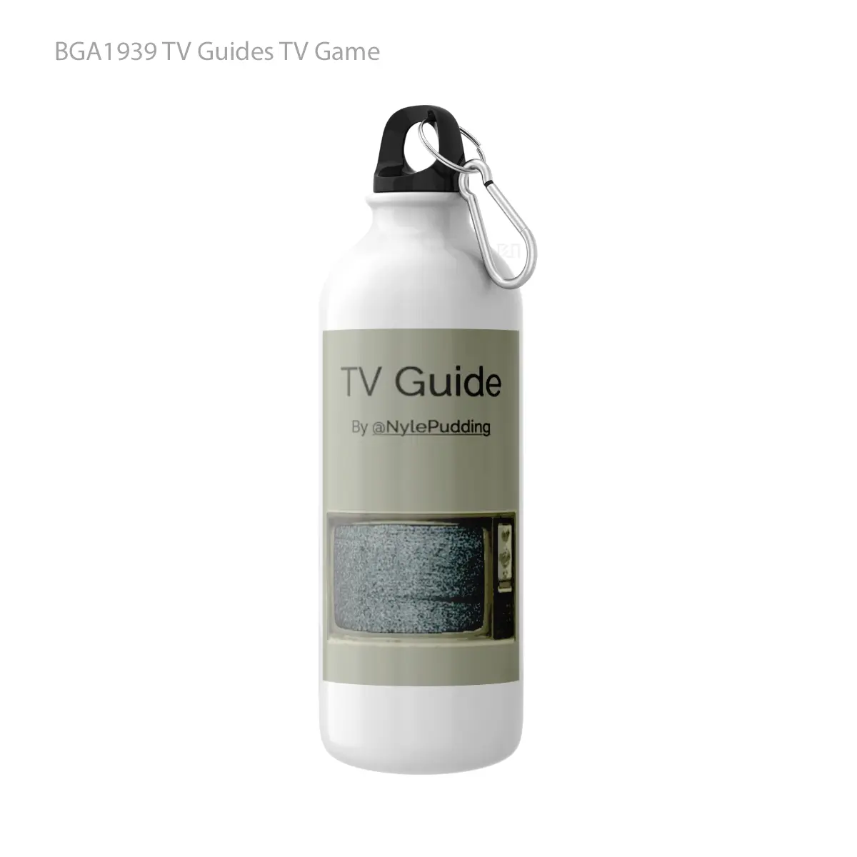 Botol TV Guides TV Game Alat Minum Olahraga Desain Game