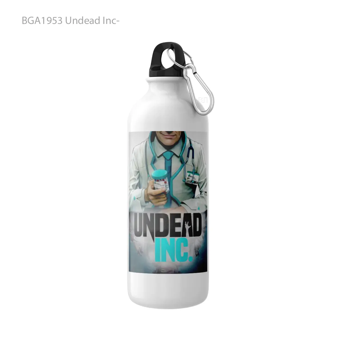 Botol Undead Inc Alat Minum Olahraga Desain Game