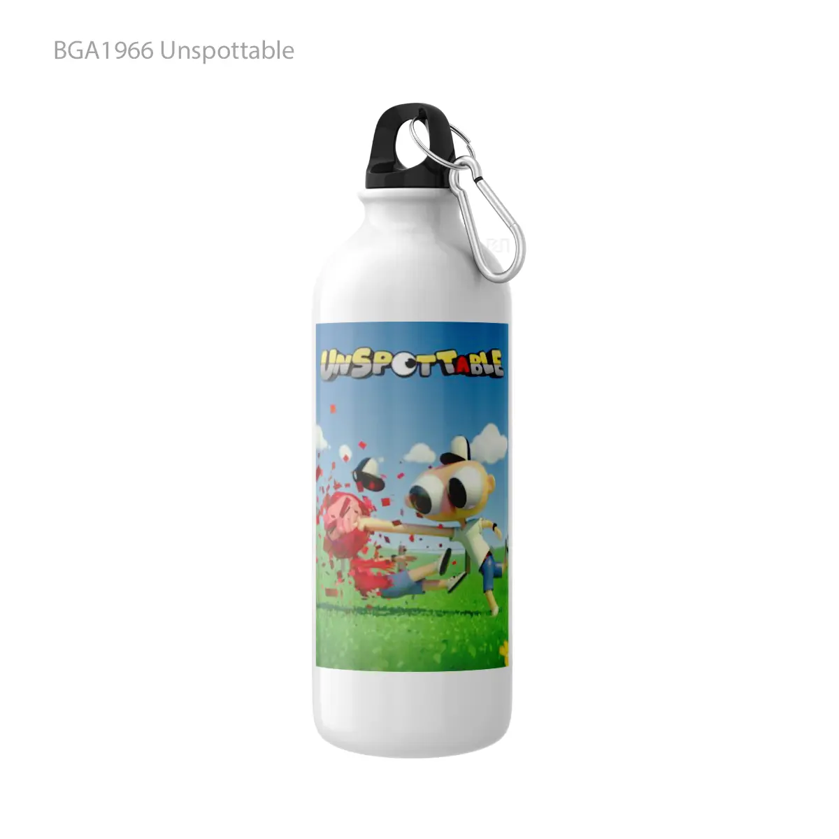 Botol Unspottable Alat Minum Olahraga Desain Game