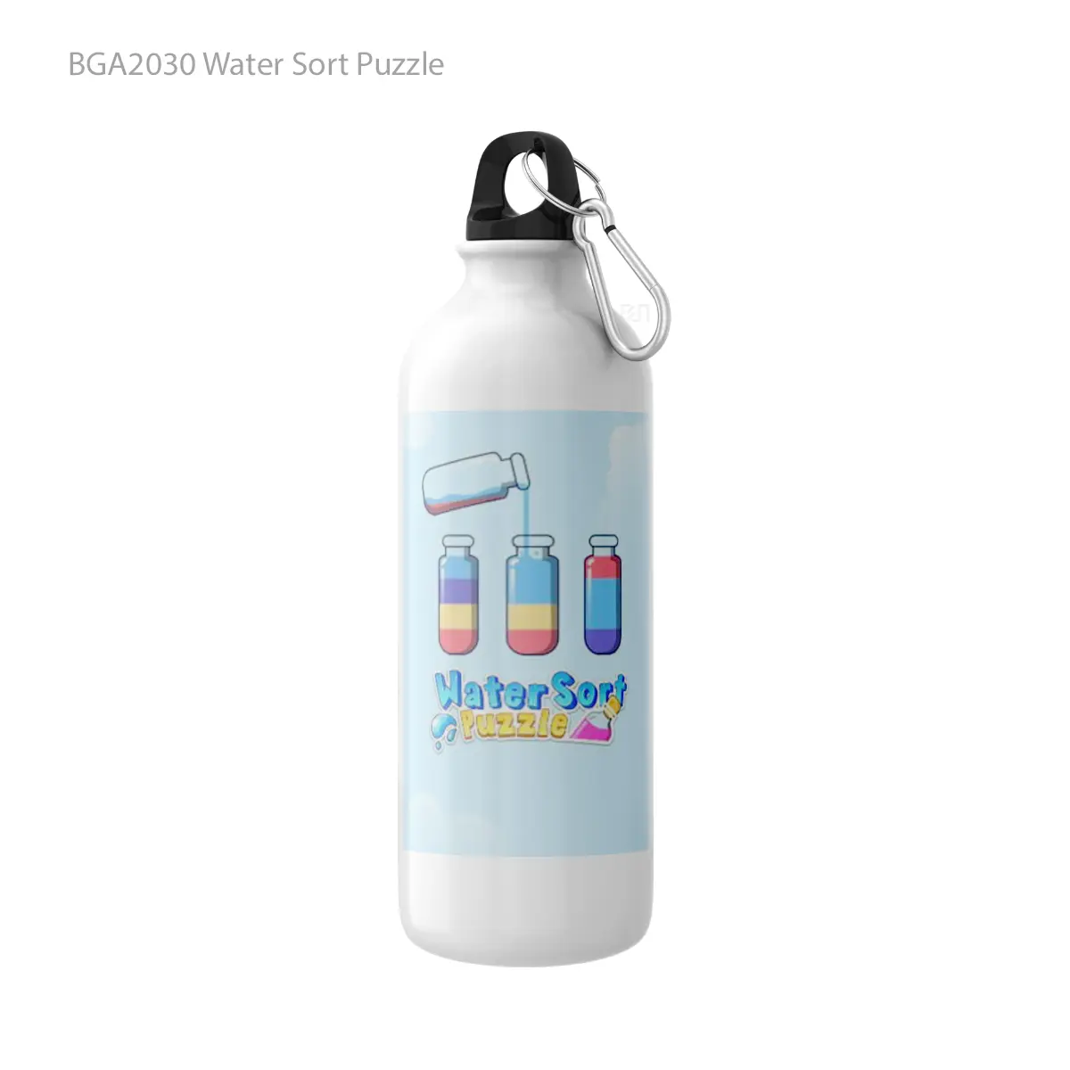 Botol Water Sort Puzzle Alat Minum Olahraga Desain Game