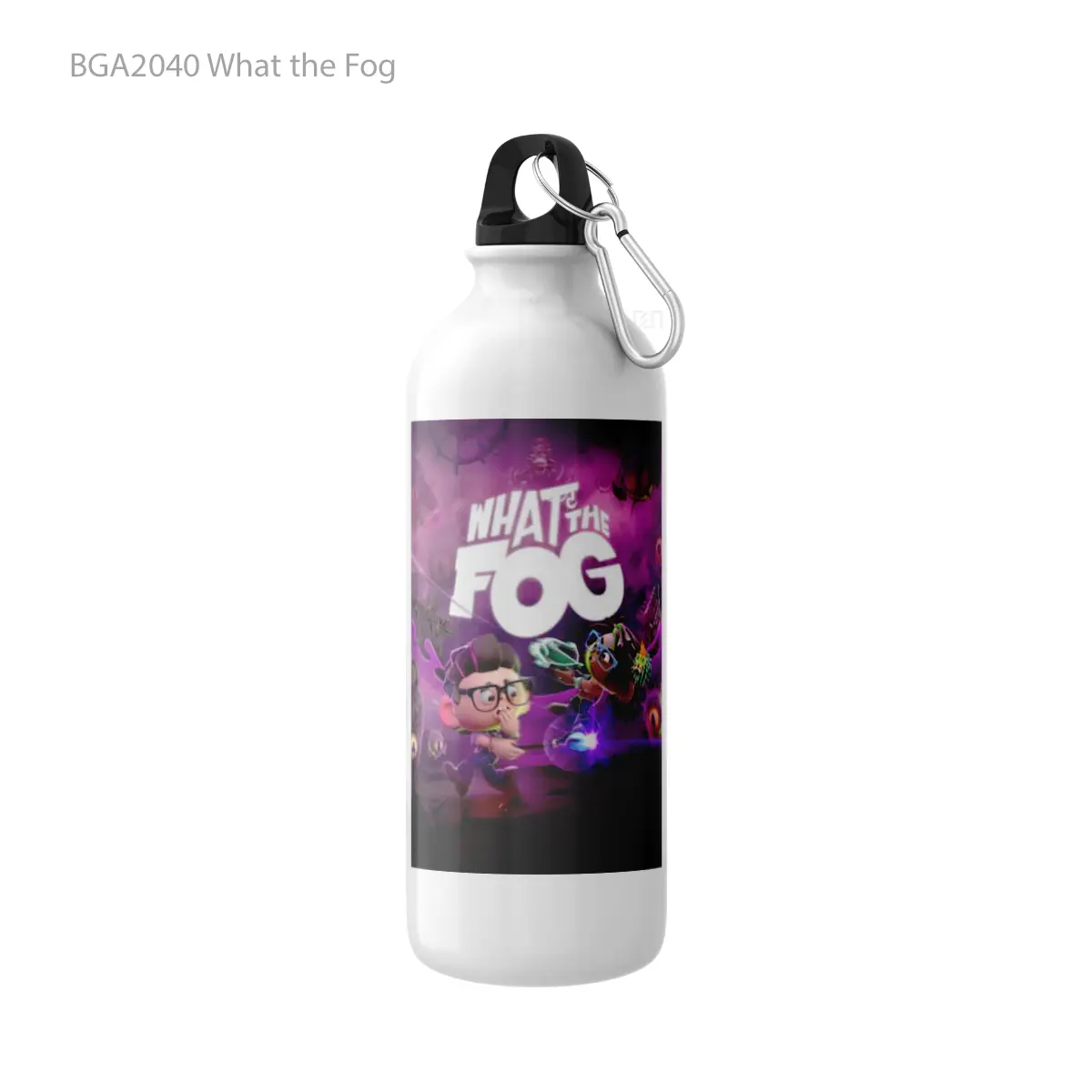 Botol What the Fog Alat Minum Olahraga Desain Game