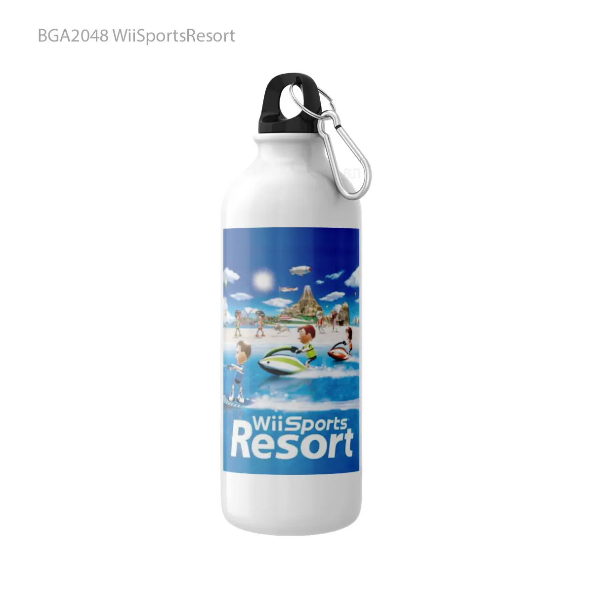 Botol WiiSportsResort Alat Minum Olahraga Desain Game