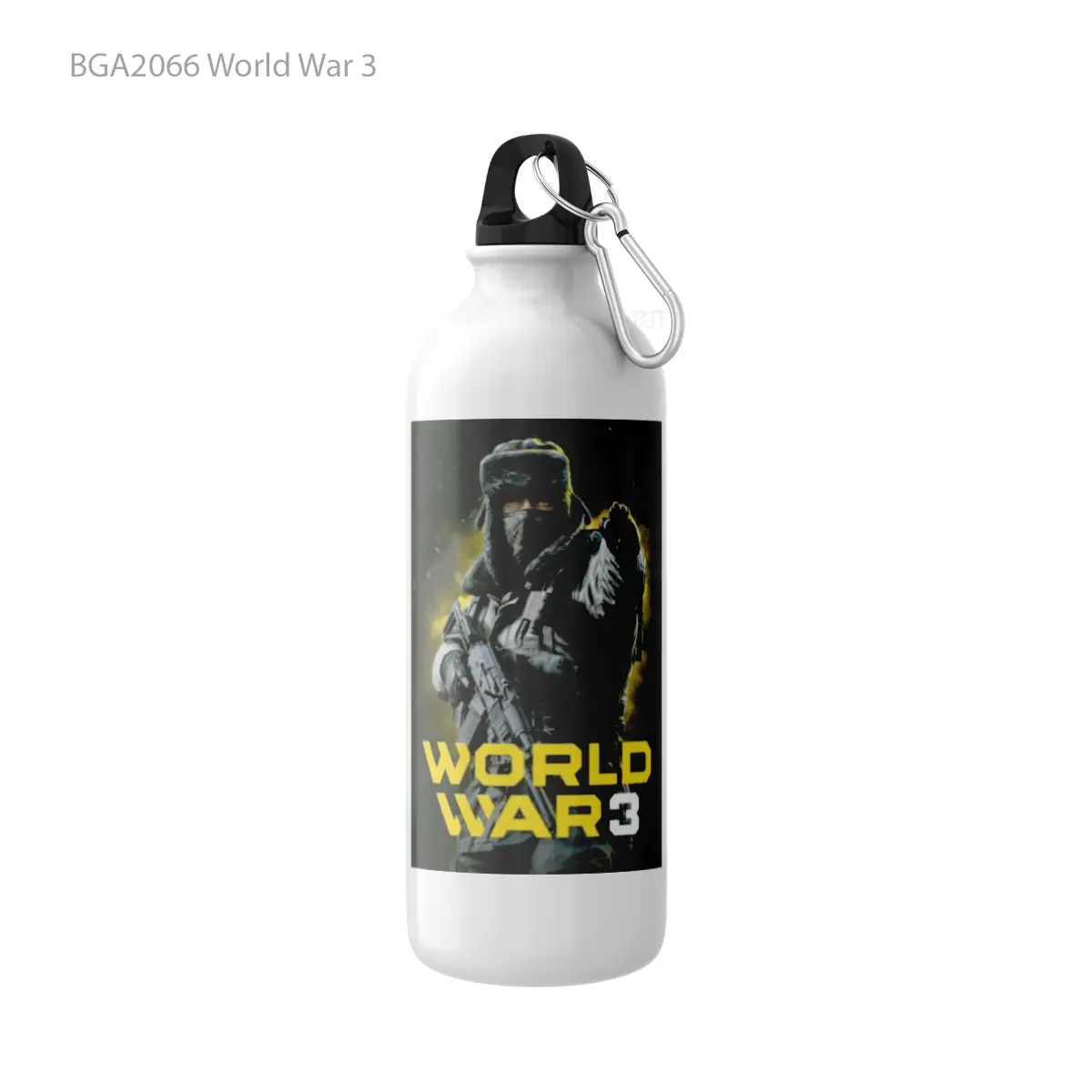 Botol World War 3 Alat Minum Olahraga Desain Game