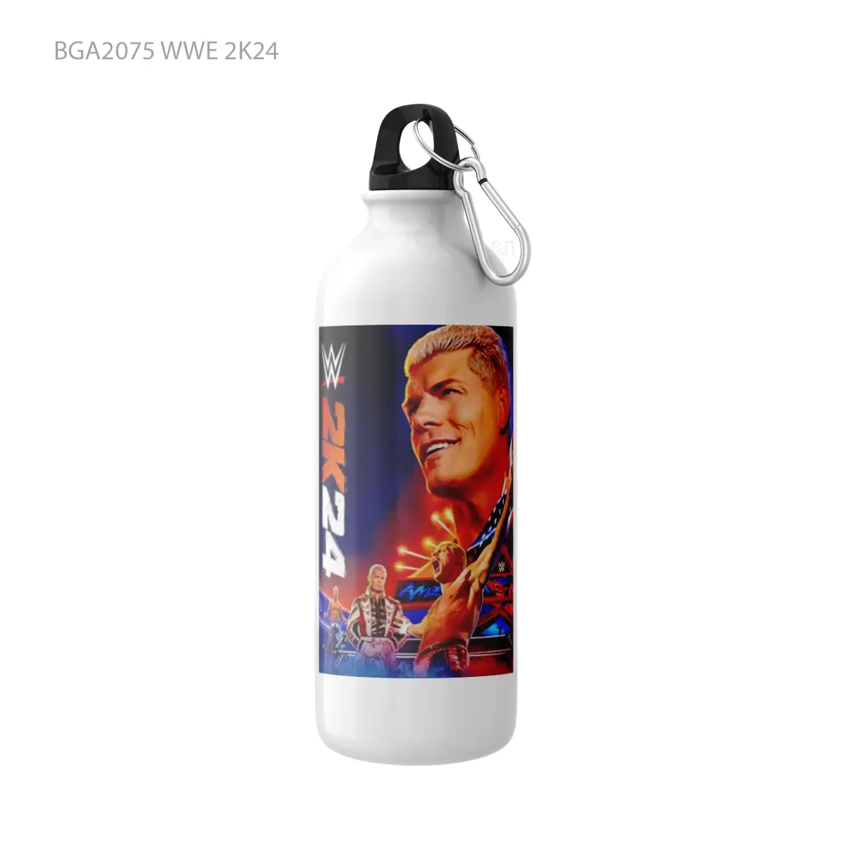 Botol WWE 2K24 Alat Minum Olahraga Desain Game
