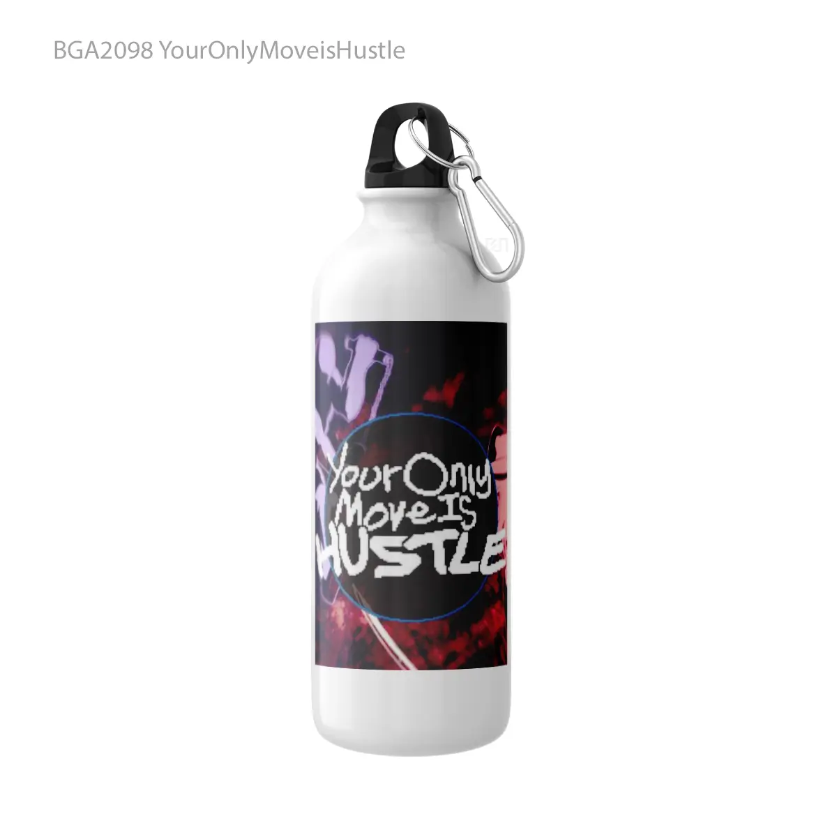 Botol YourOnlyMoveisHustle Alat Minum Olahraga Desain Game