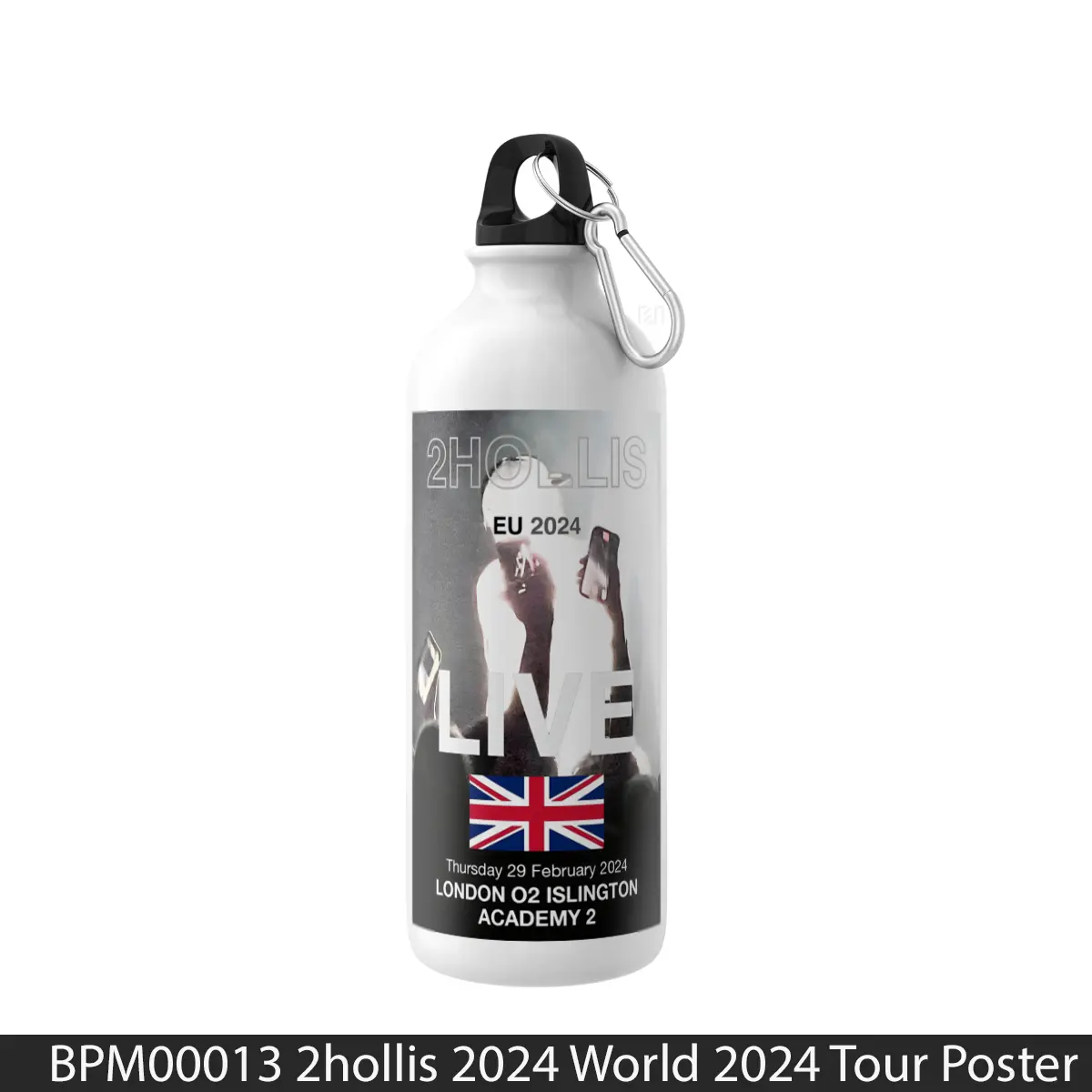 Botol 2Hollis 2024 World 2024 Tour - Music Sport Bottle