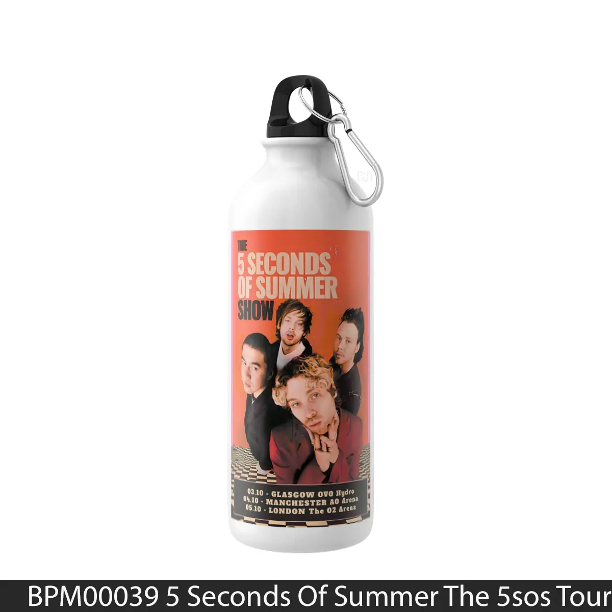 Botol 5 Seconds Of Summer The 5Sos Tour 2024 - Music Sport Bottle
