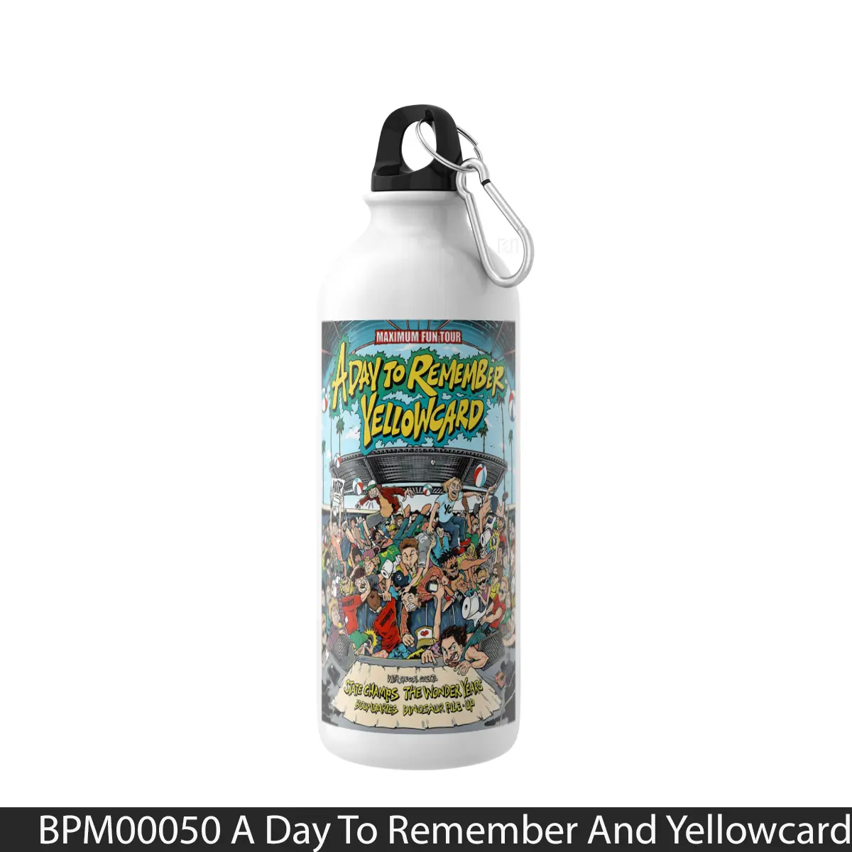 Botol A Day To Remember And Yellowcard Maximum Fun Tour 2025 - Music Sport Bottle