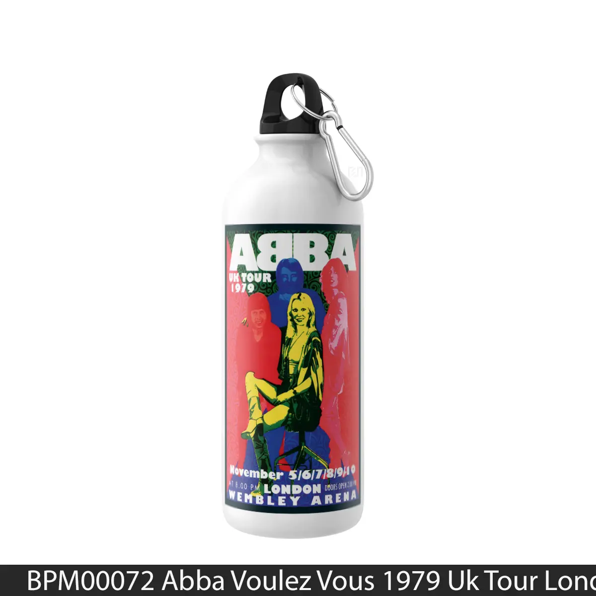 Botol Abba Voulez Vous 1979 Uk Tour London Wembley Arena 2 - Music Sport Bottle