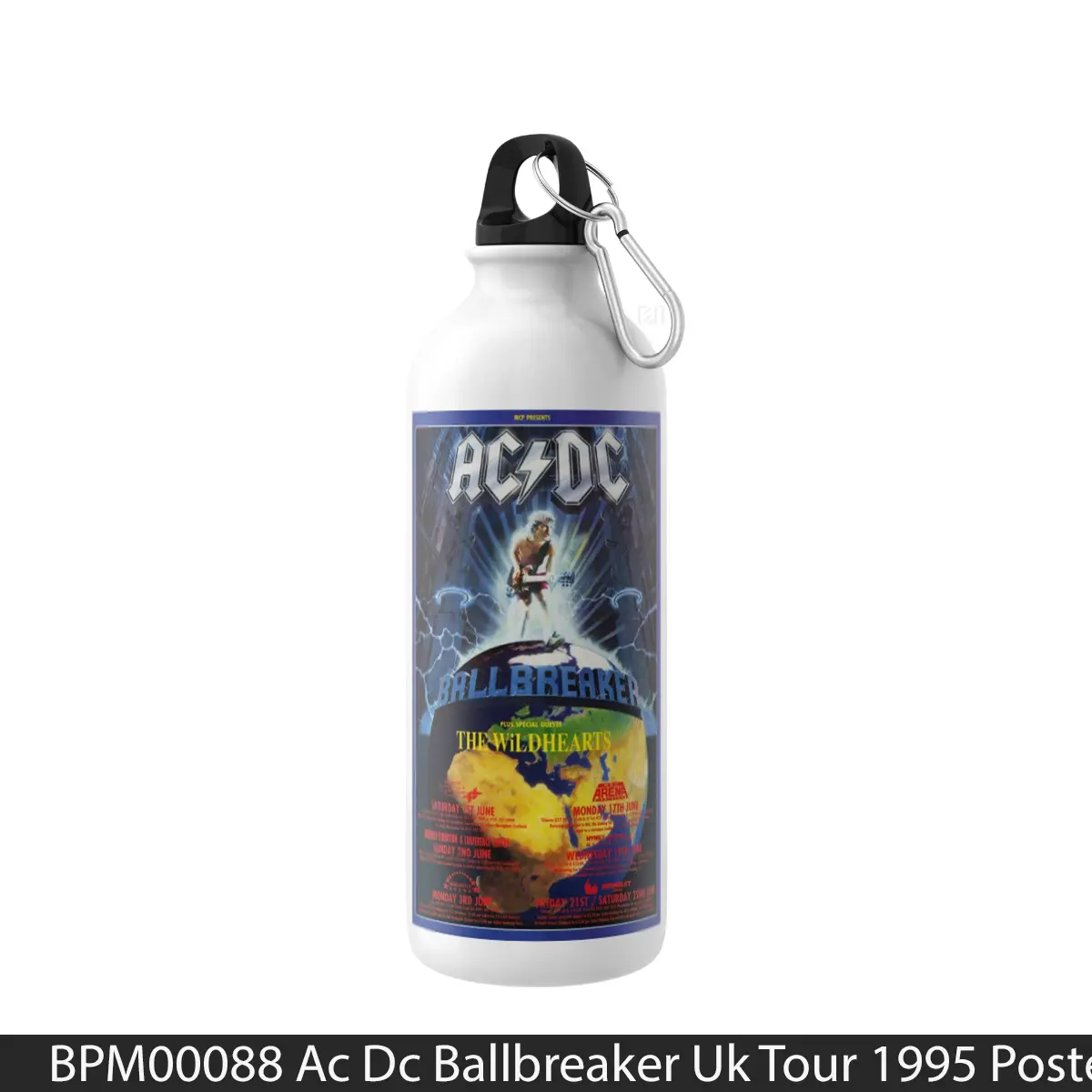 Botol Ac Dc Ballbreaker Uk Tour 1995 - Music Sport Bottle