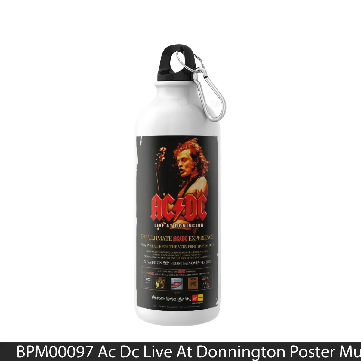 Botol Ac Dc Live At Donnington - Music Sport Bottle