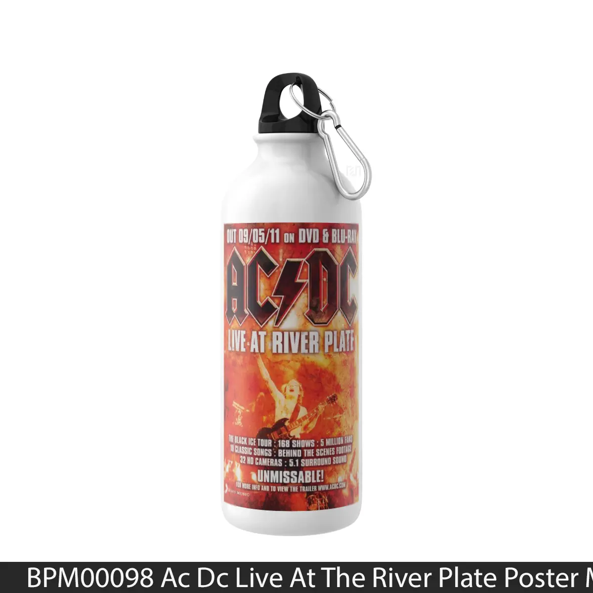 Botol Ac Dc Live At The River Plate - Music Sport Bottle