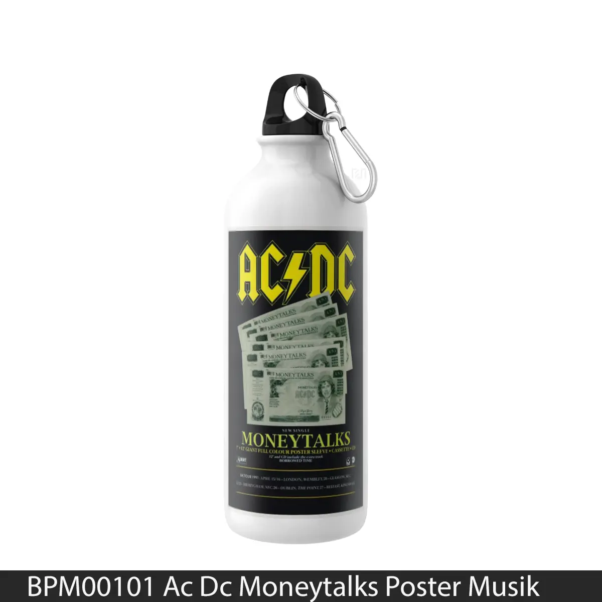Botol Ac Dc Moneytalks - Music Sport Bottle