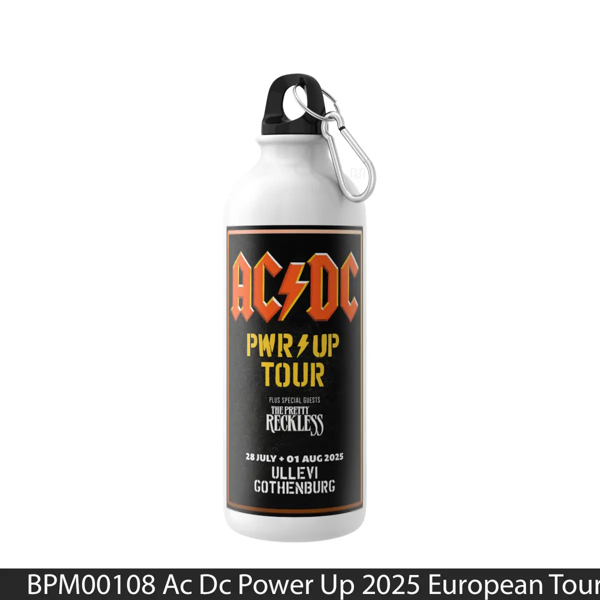 Botol Ac Dc Power Up 2025 European Tour 2 - Music Sport Bottle