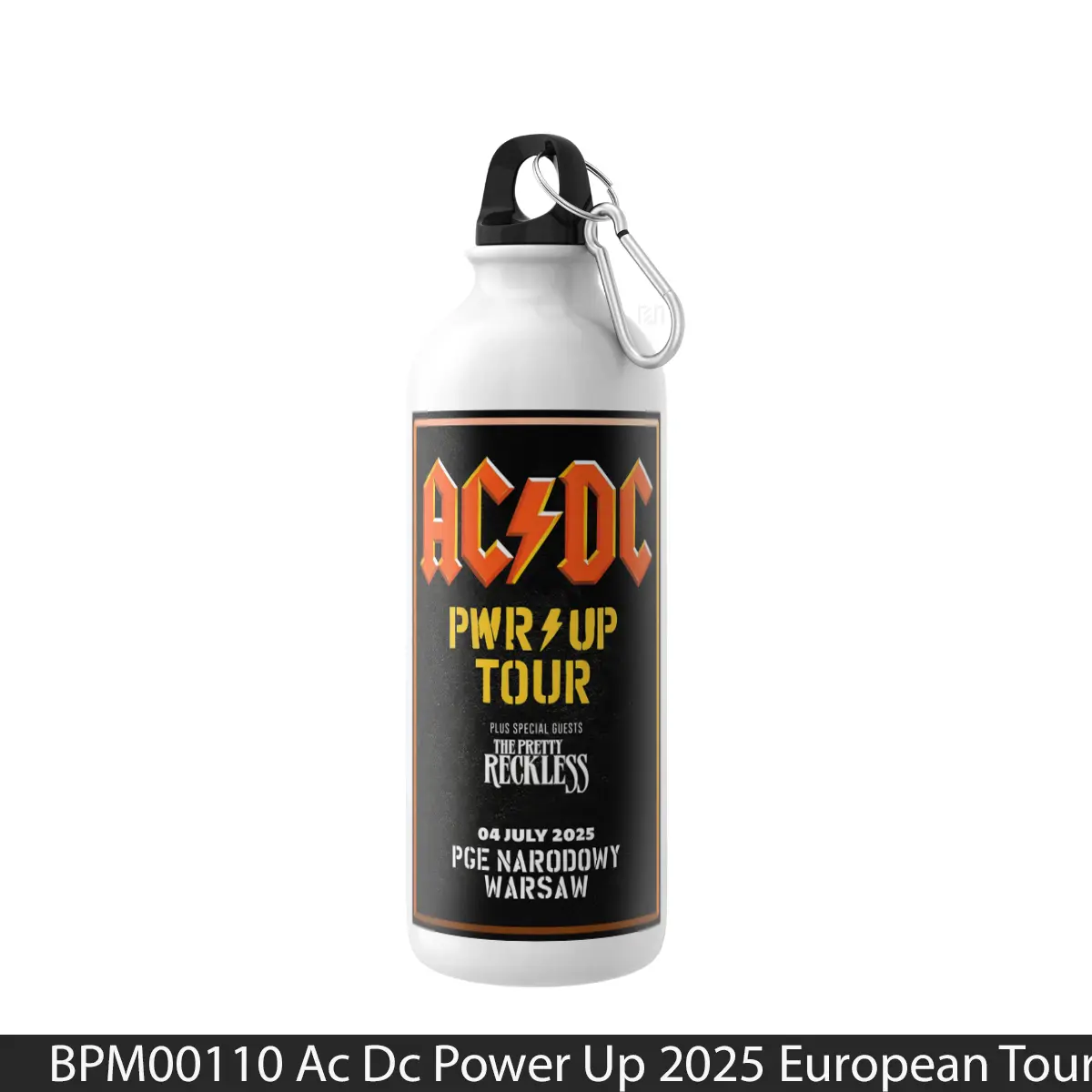 Botol Ac Dc Power Up 2025 European Tour 4 - Music Sport Bottle