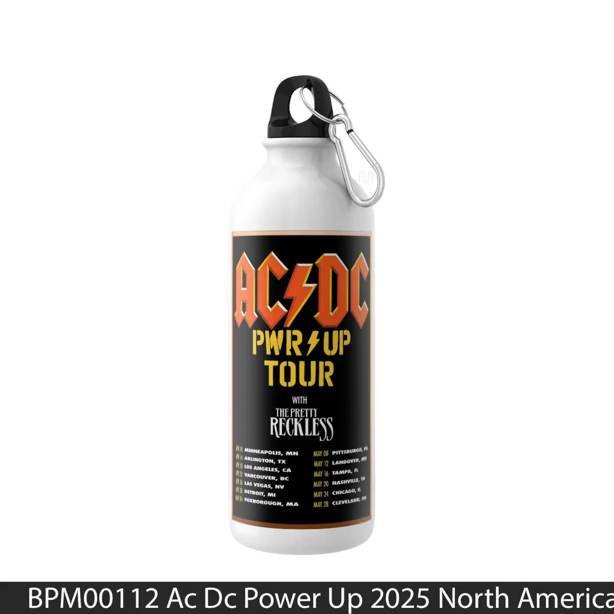 Botol Ac Dc Power Up 2025 North America 2025 Stadium Tou - Music Sport Bottle