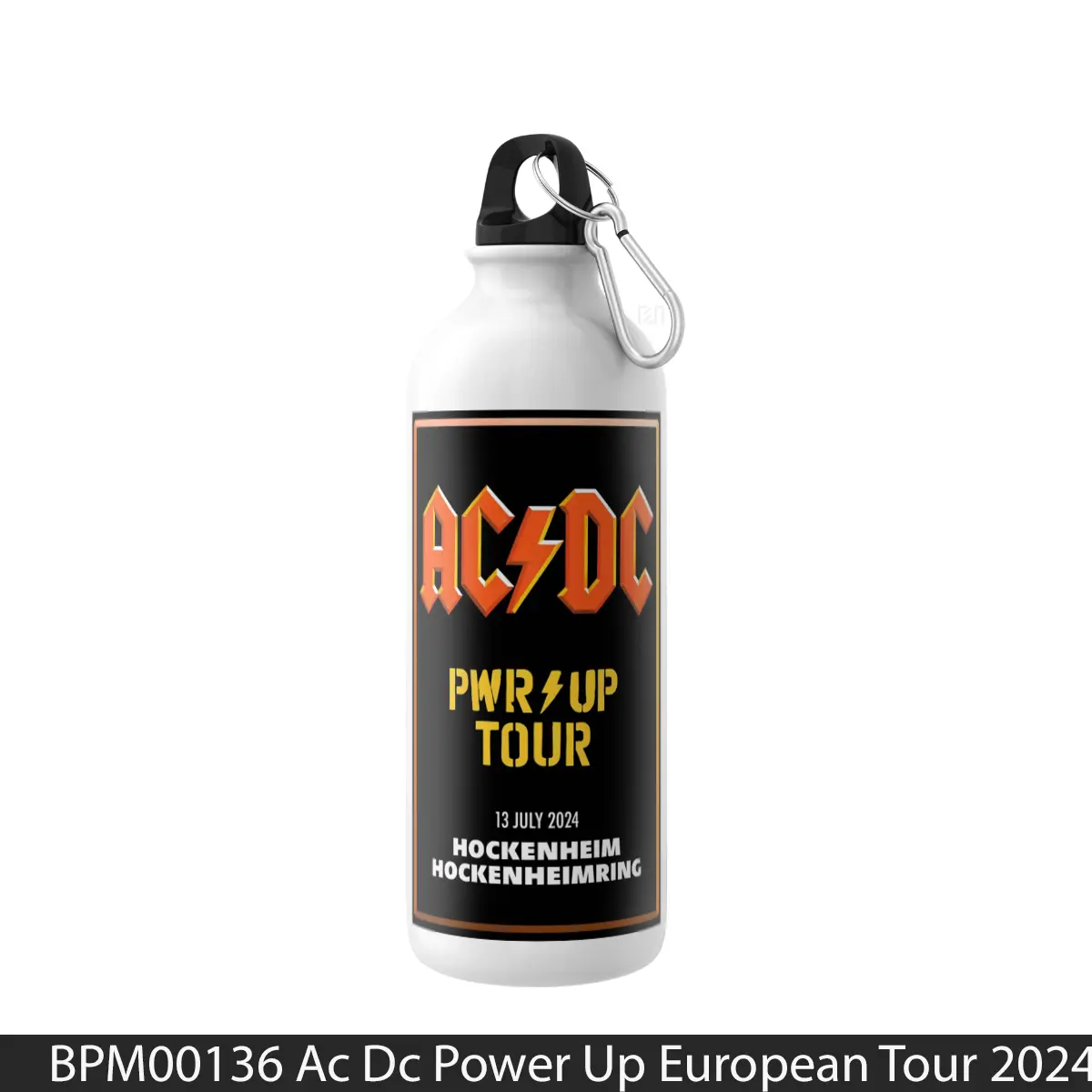 Botol Ac Dc Power Up European Tour 2024 Hockenheim - Music Sport Bottle