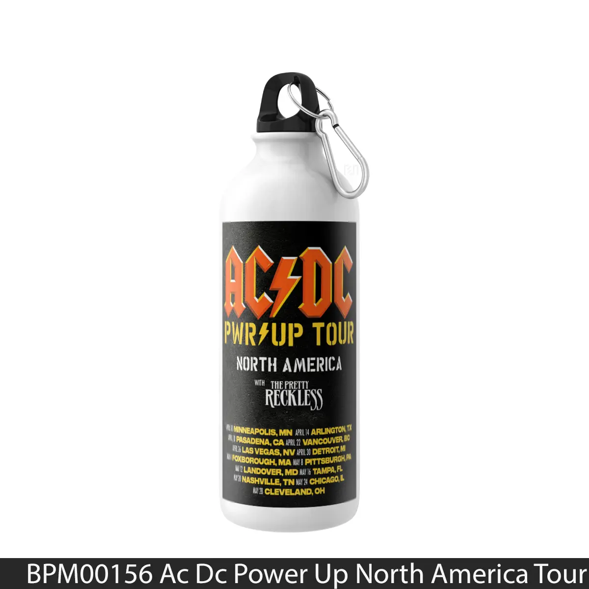 Botol Ac Dc Power Up North America Tour 2025 - Music Sport Bottle