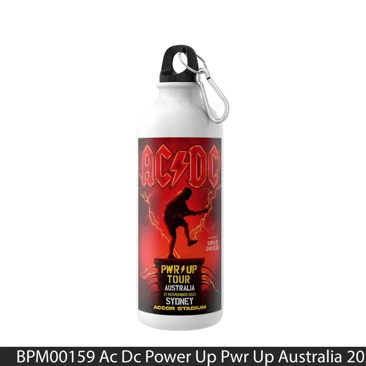 Botol Ac Dc Power Up Pwr Up Australia 2025 Tour 3 - Music Sport Bottle