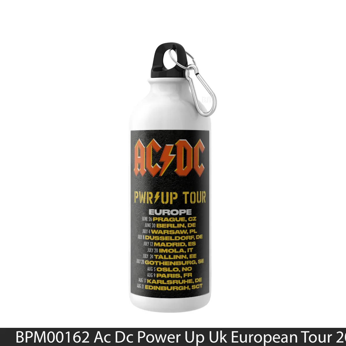 Botol Ac Dc Power Up Uk European Tour 2025 - Music Sport Bottle