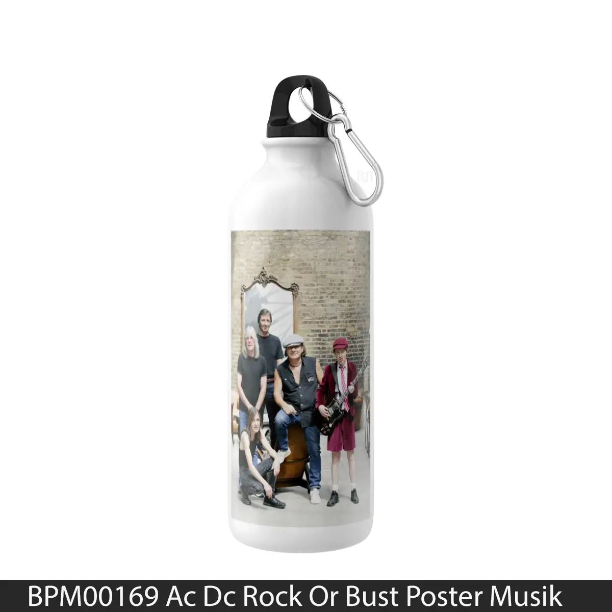 Botol Ac Dc Rock Or Bust - Music Sport Bottle