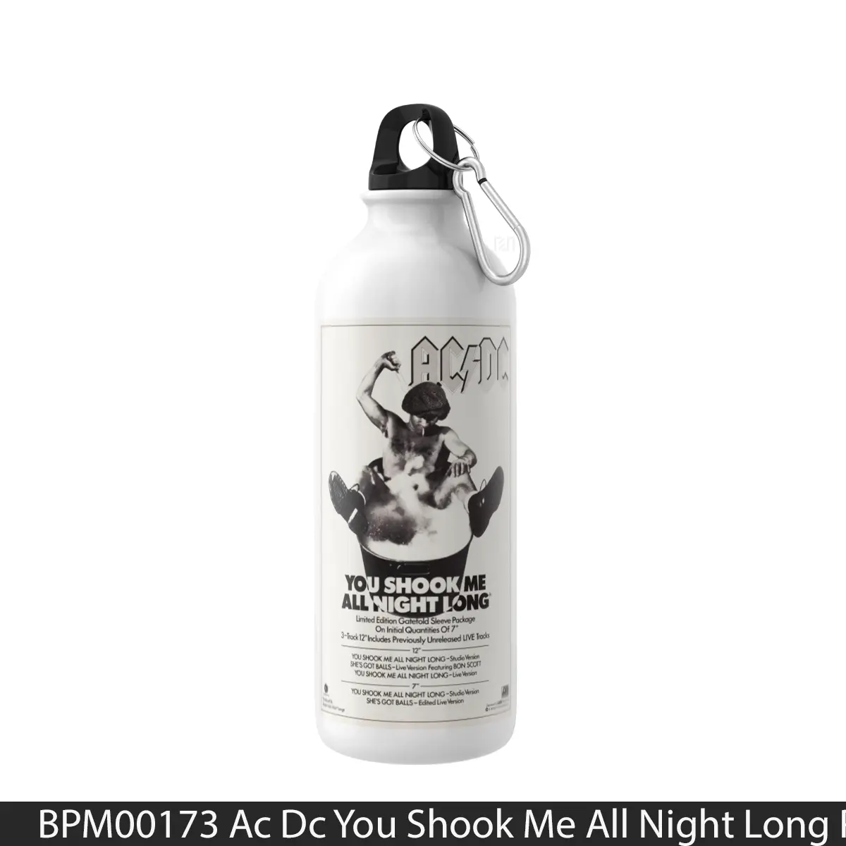 Botol Ac Dc You Shook Me All Night Long - Music Sport Bottle