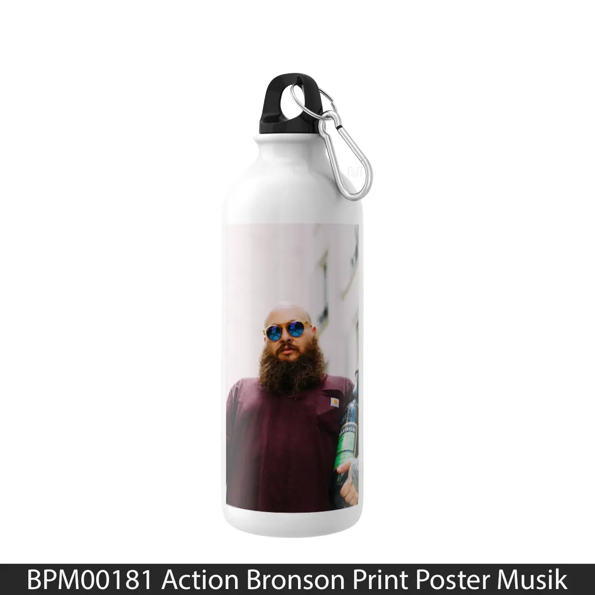 Botol Action Bronson Print - Music Sport Bottle