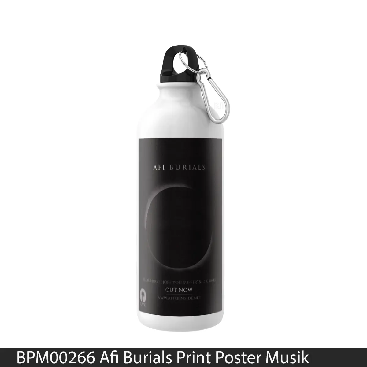 Botol Afi Burials Print - Music Sport Bottle