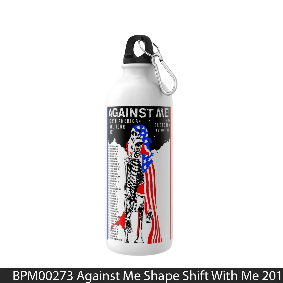 Botol Against Me Shape Shift With Me 2017 North American - Music Sport Bottle
