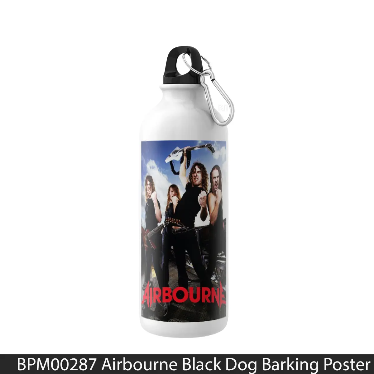 Botol Airbourne Black Dog Barking - Music Sport Bottle