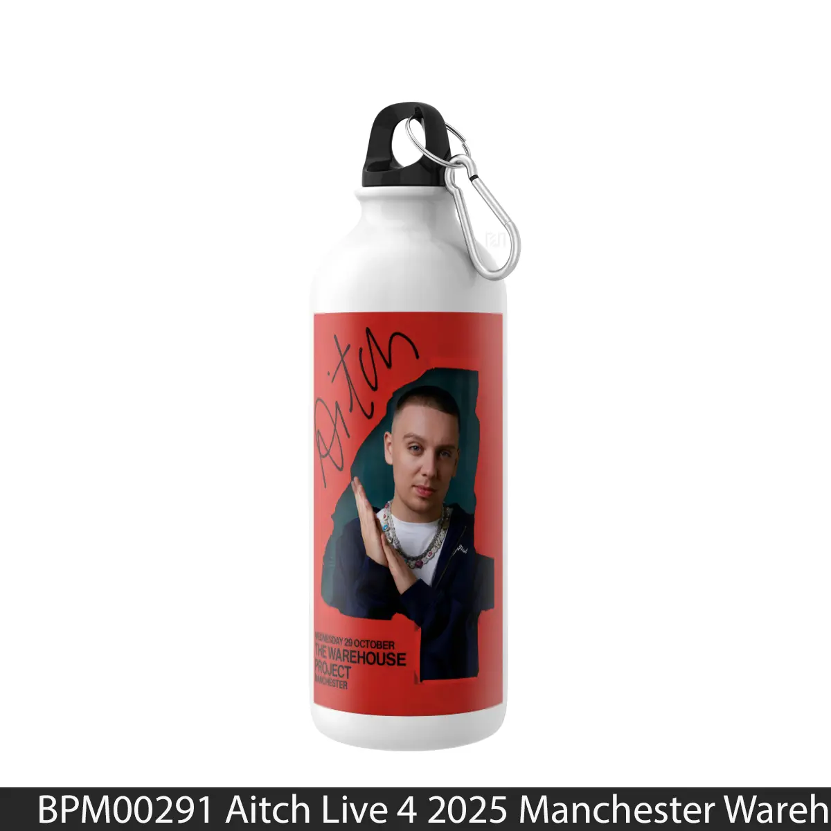 Botol Aitch Live 4 2025 Manchester Warehouse Project - Music Sport Bottle