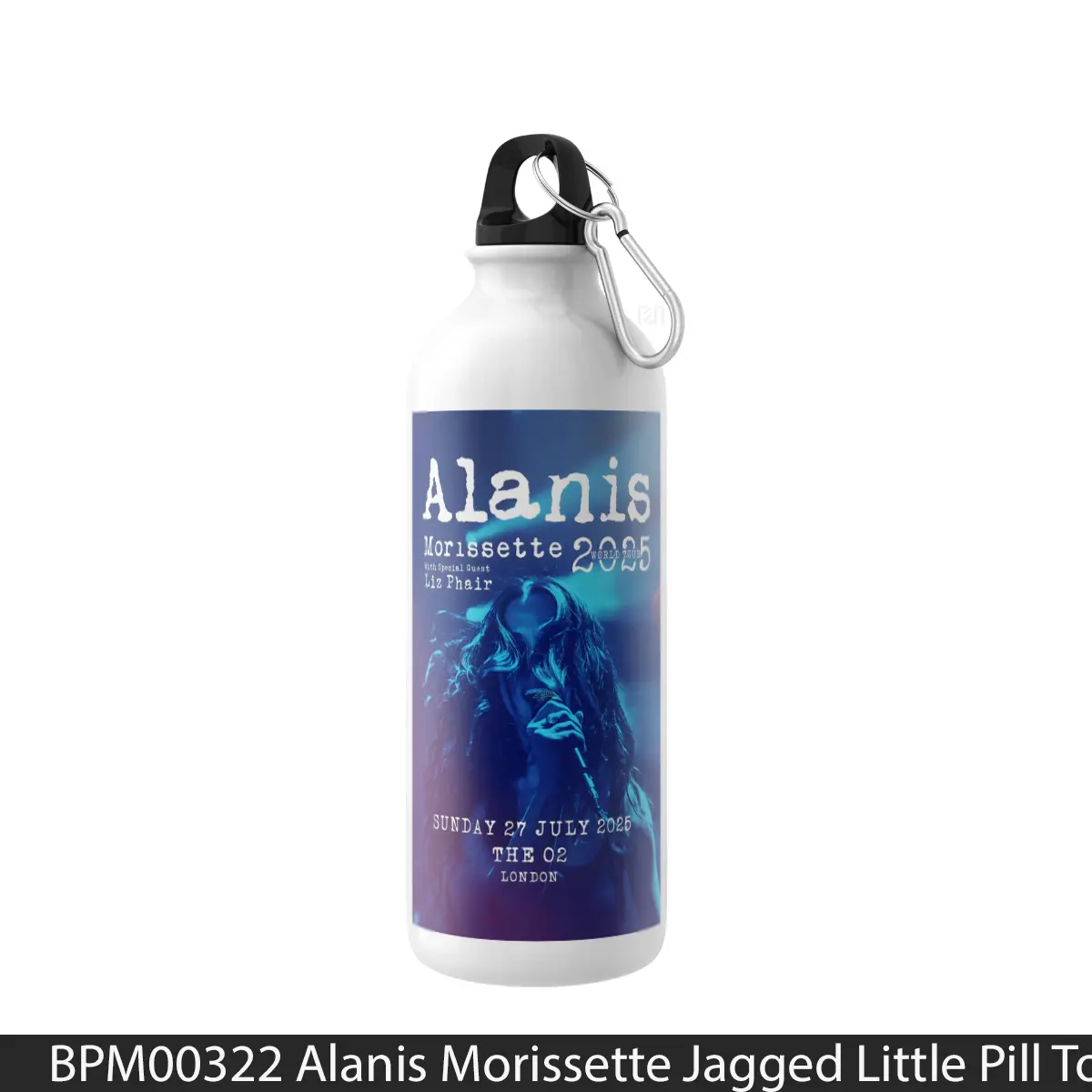 Botol Alanis Morissette Jagged Little Pill Tour 2025 London - Music Sport Bottle