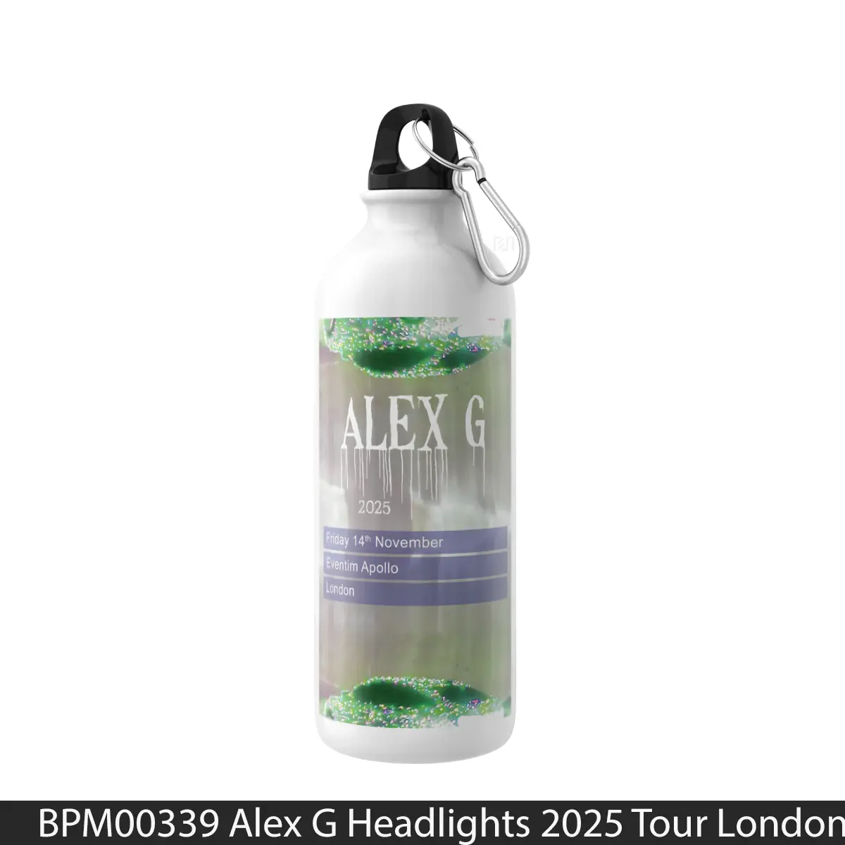 Botol Alex G Headlights 2025 Tour London Eventim Apollo - Music Sport Bottle