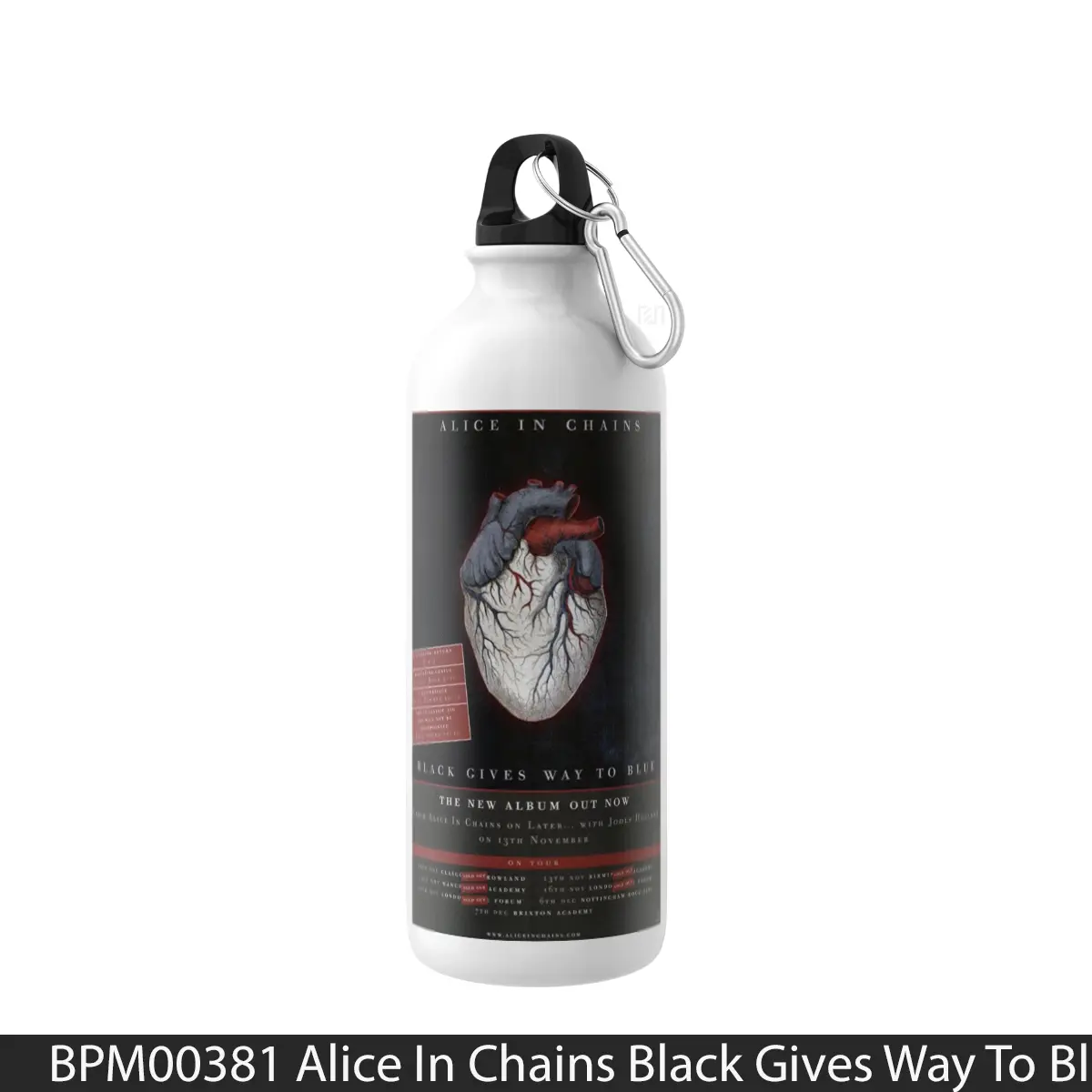 Botol Alice In Chains Black Gives Way To Blue - Music Sport Bottle