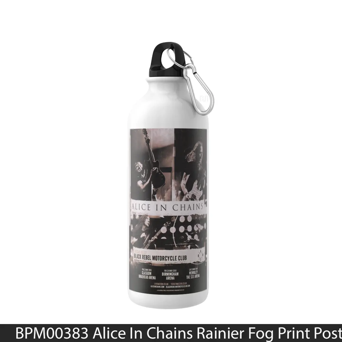Botol Alice In Chains Rainier Fog Print - Music Sport Bottle