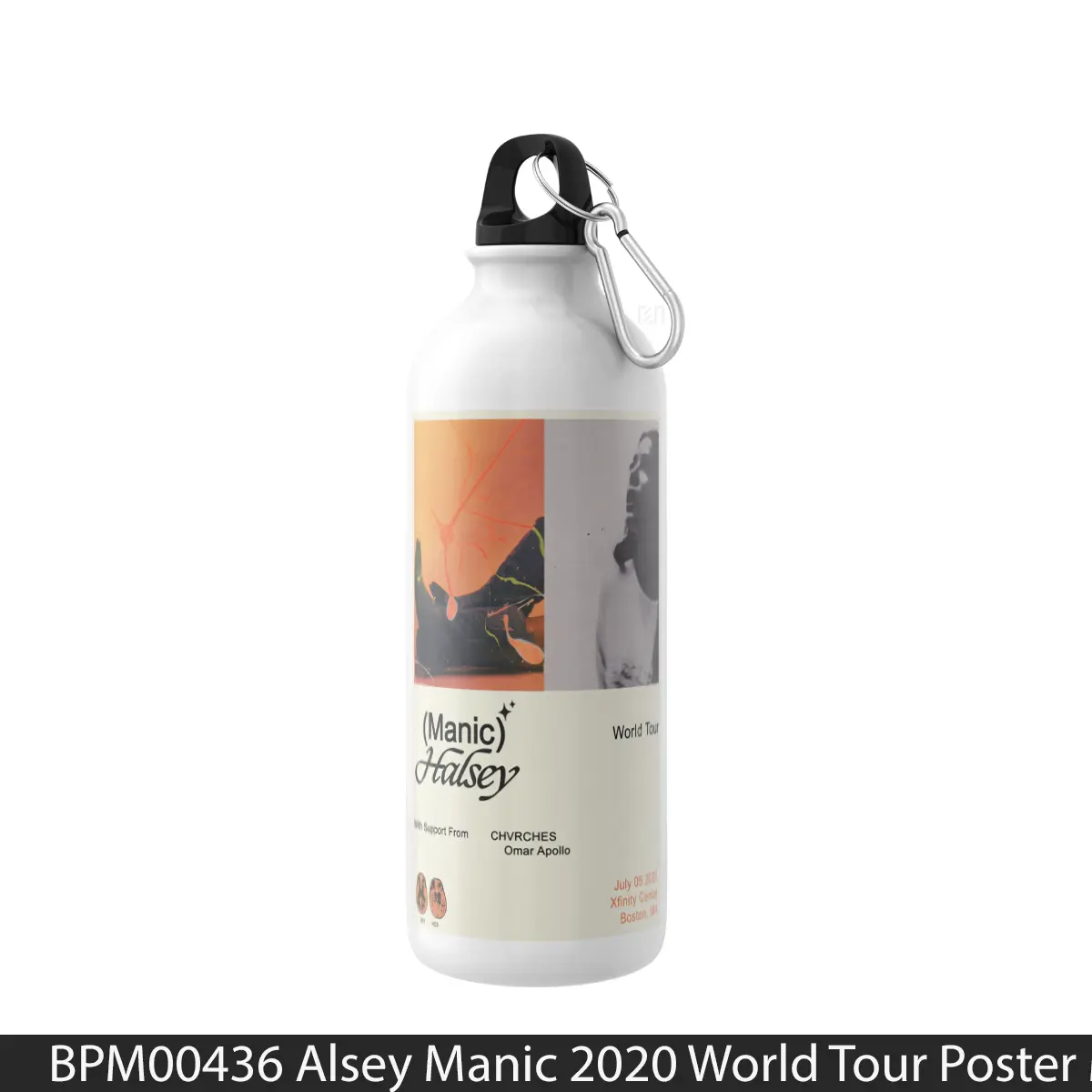 Botol Alsey Manic 2020 World Tour - Music Sport Bottle