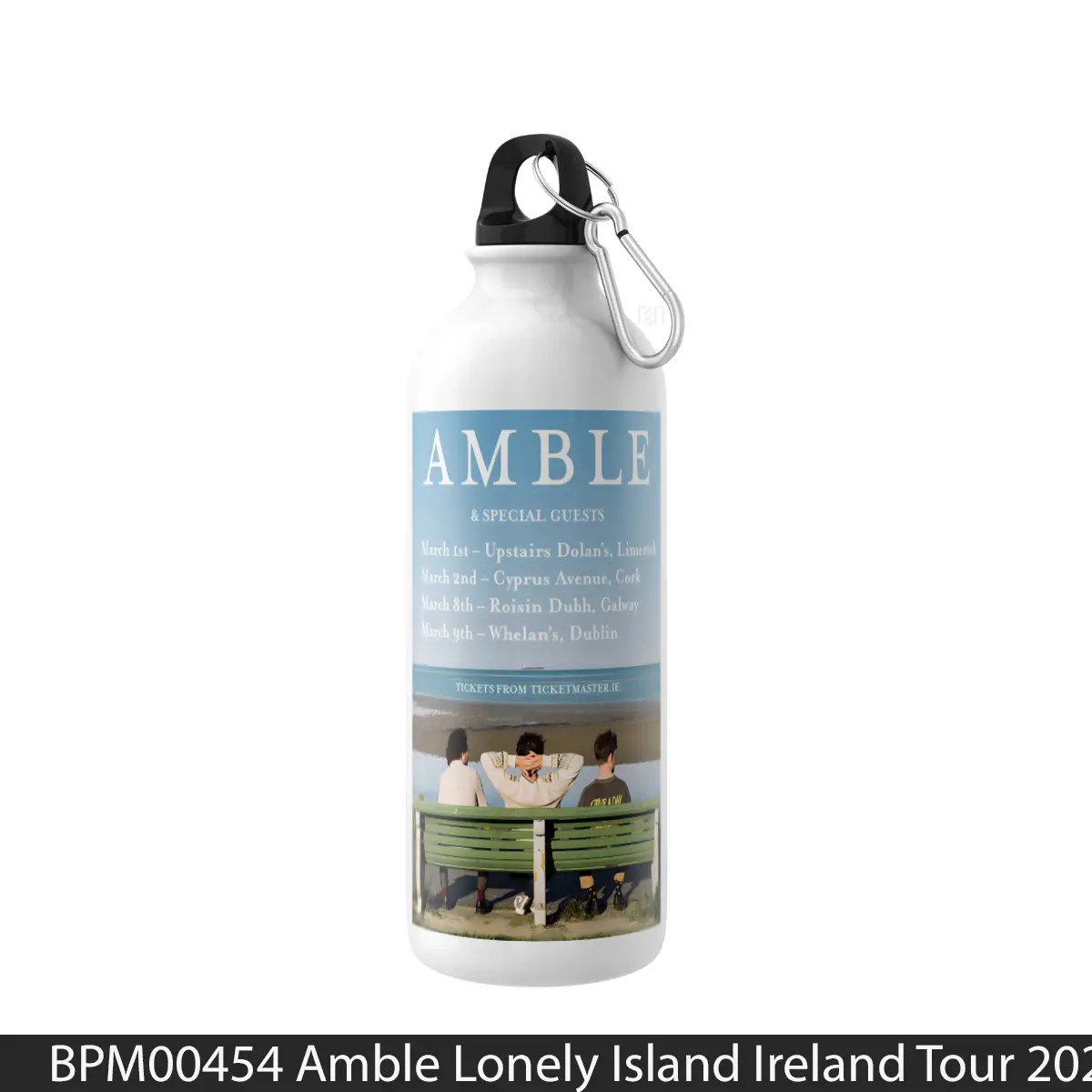 Botol Amble Lonely Island Ireland Tour 2024 - Music Sport Bottle