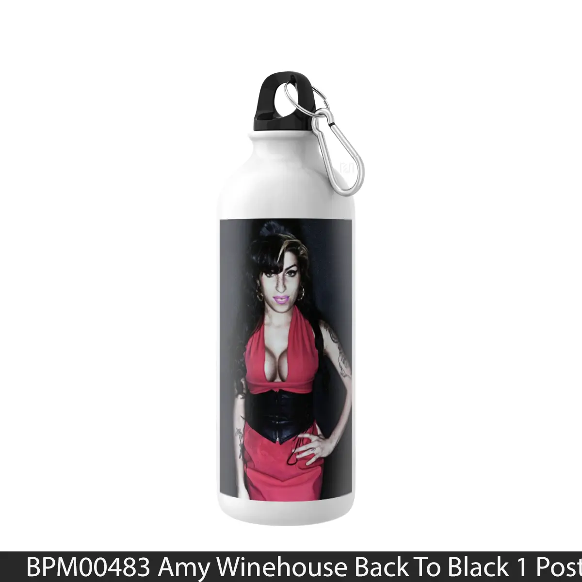 Botol Amy Winehouse Back To Black 1 - Music Sport Bottle