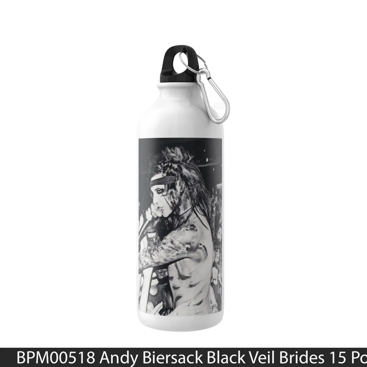 Botol Andy Biersack Black Veil Brides 15 - Music Sport Bottle