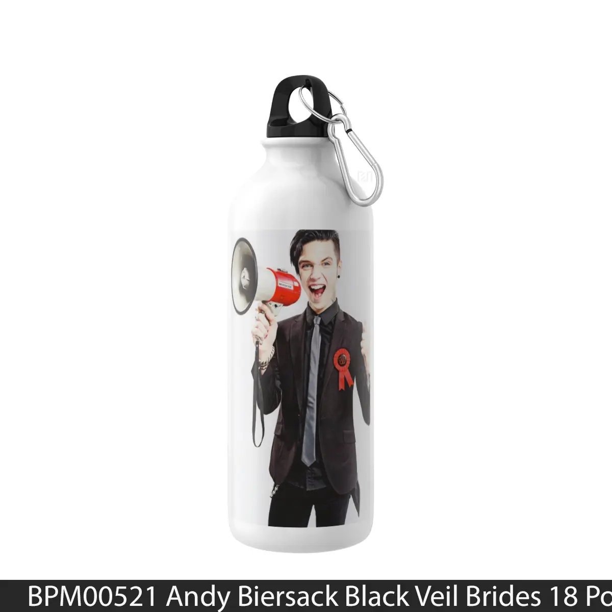 Botol Andy Biersack Black Veil Brides 18 - Music Sport Bottle